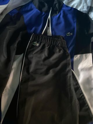Chandal Lacoste | Azul y Negra