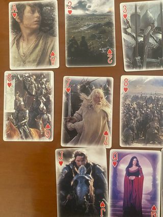 Baraja Poker El Señor de los Anillos