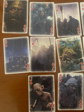 Baraja Poker El Señor de los Anillos
