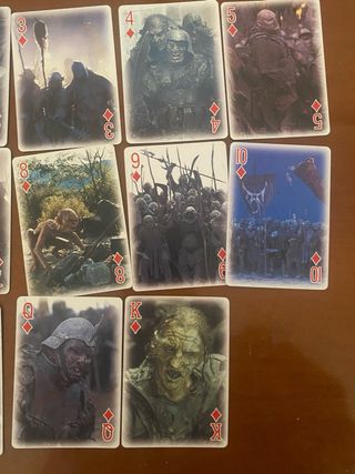 Baraja Poker El Señor de los Anillos