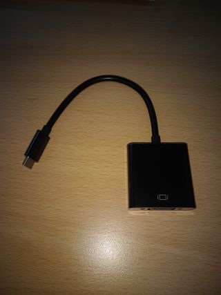 Adaptador USB-C a VGA