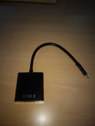 Adaptador USB-C a VGA