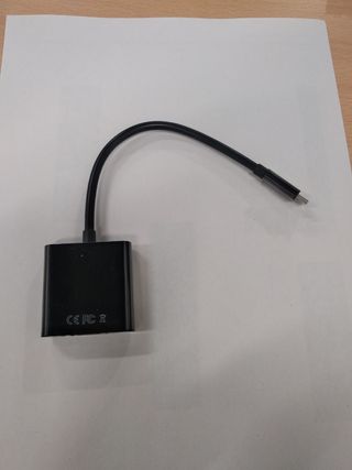 Adaptador USB-C a VGA