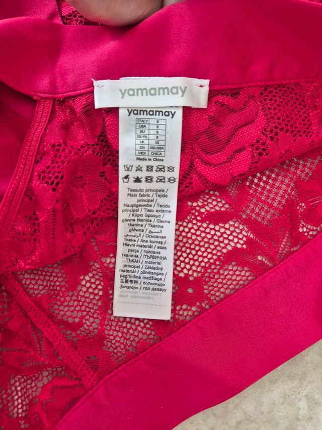 Intimo Yamamay rosso tg S