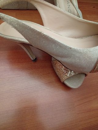 Zapatos y cartera señora