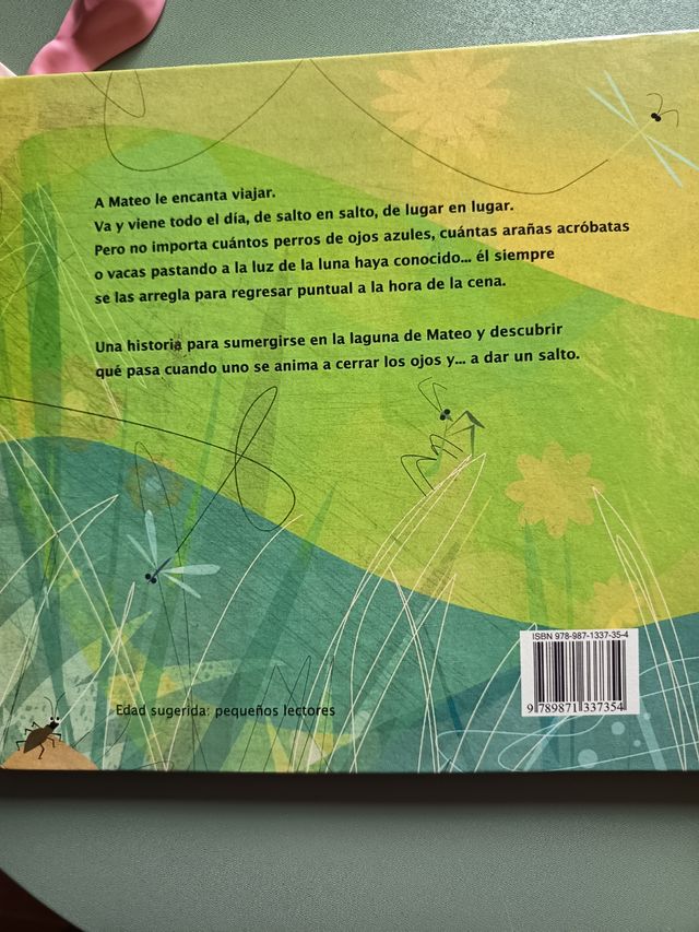 Cuento infantil ilustrado "MATEO CONOCE"