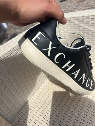 Scarpe Armani Exchange Uomo Nere