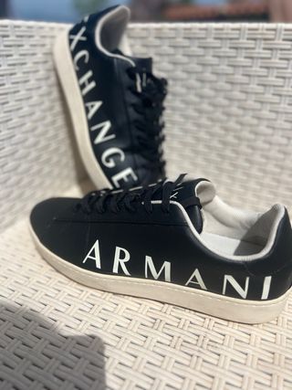 Scarpe Armani Exchange Uomo Nere