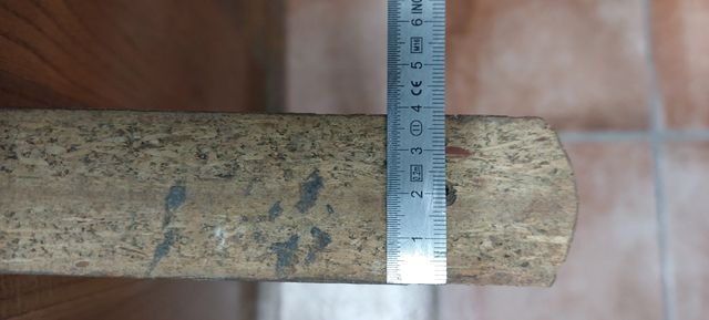 Mesa oval extensible madera - Roble