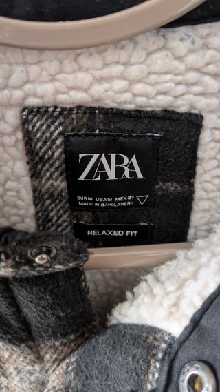 Sobrecamisa vintage borrego