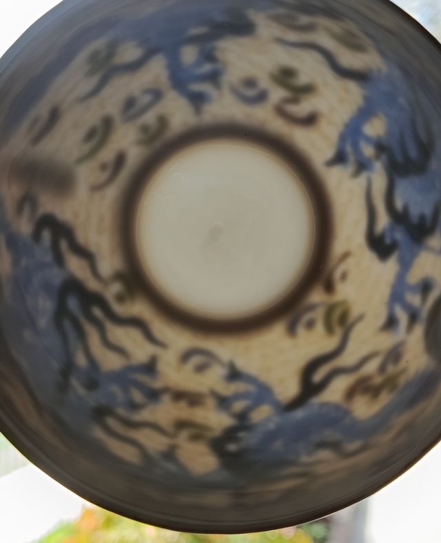 Tazza e piattino Satsuma giapponese caffè/te