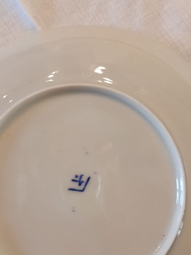 Tazza e piattino Satsuma giapponese caffè/te