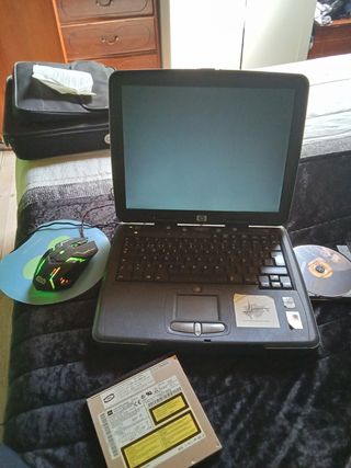 Portátil HP negro