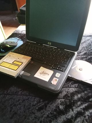 Portátil HP negro