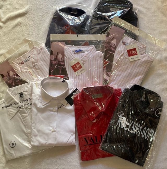 Lote 9  camisas