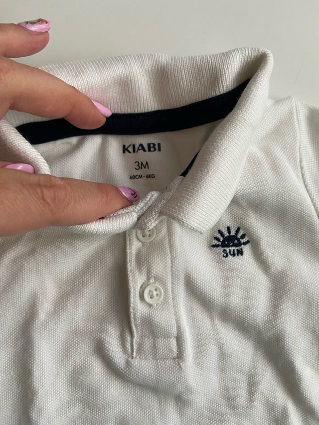 5 Camisetas bebé verano algodon