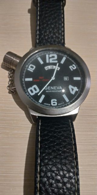 Orologio Geneva 50 atm 55 mm raro