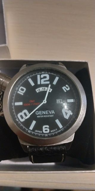 Orologio Geneva 50 atm 55 mm raro