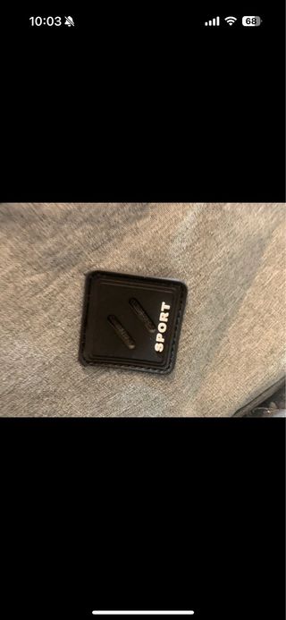 Borsone palestra Ryanair cerniera rotta