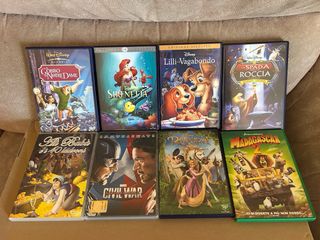 Lotto di nr. 8 DVD vari Walt Disney e Marvel