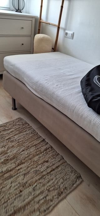 Somier tapizado desmontable