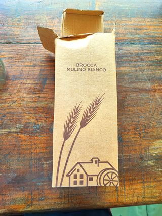 Brocca Caraffa Mulino Bianco Vetro NUOVA