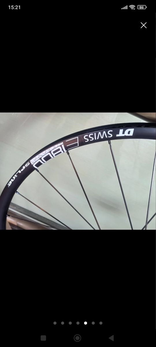 Rueda Dt swiss nueva. Sin uso.