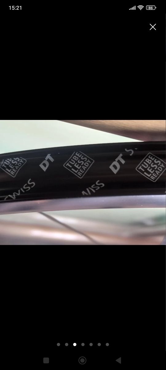 Rueda Dt swiss nueva. Sin uso.