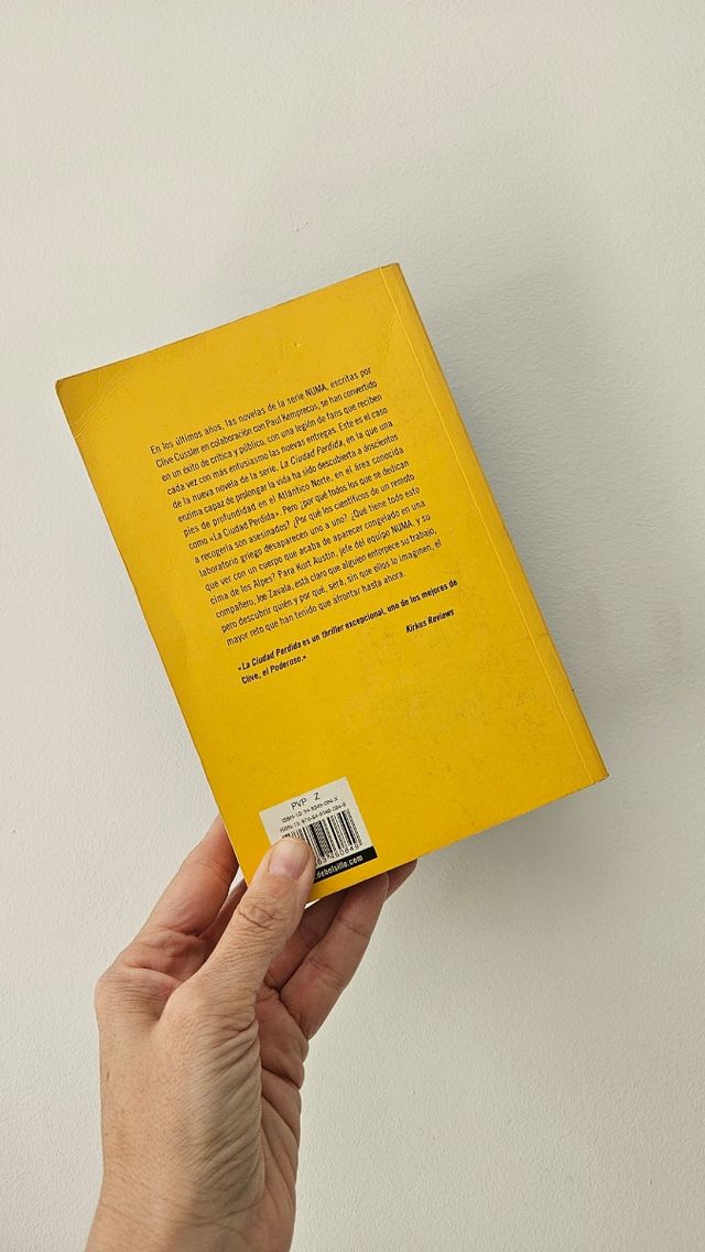 La ciudad perdida (Archivos NUMA 5) (Spanish Edition)