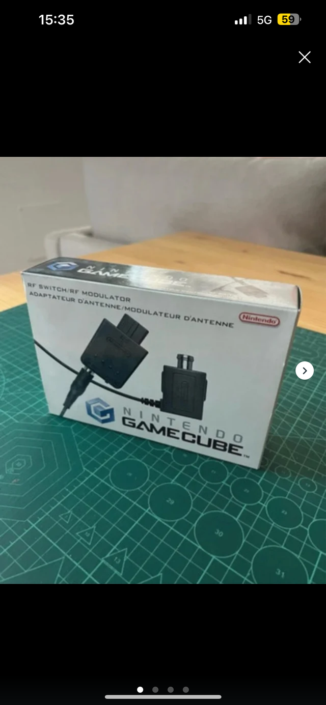 Cable RF GameCube Nintendo 64