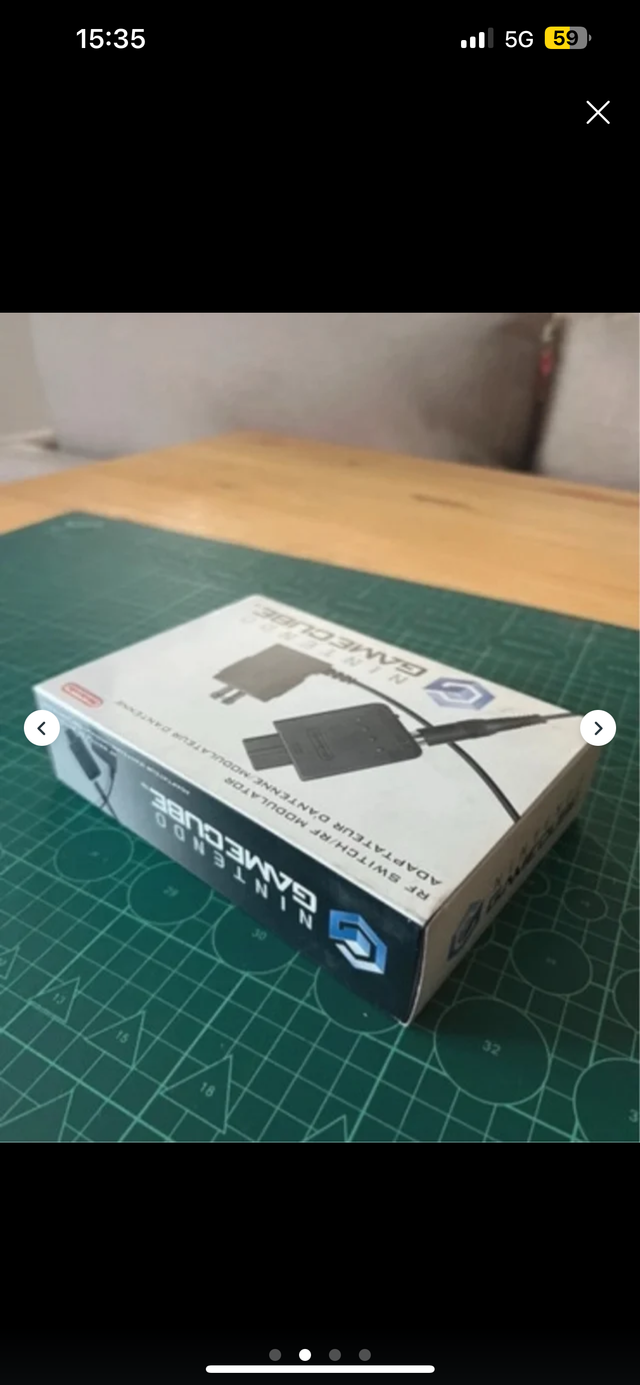 Cable RF GameCube Nintendo 64