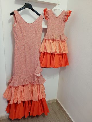 Vestidos flamenca madre e hija