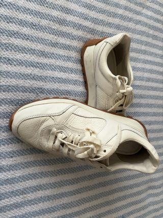 Zapatillas Zara beige