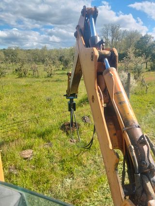 Ahoyador retroexcavadora