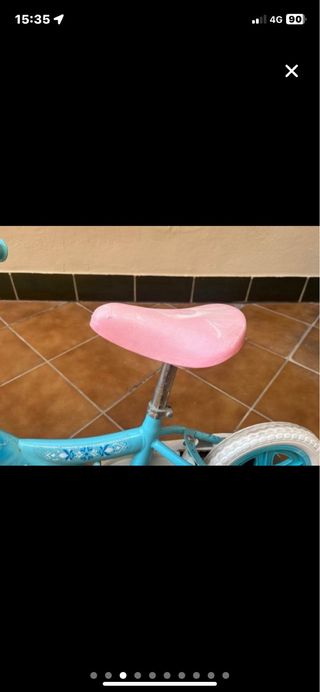 bicicleta niña frozen 14”