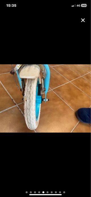 bicicleta niña frozen 14”