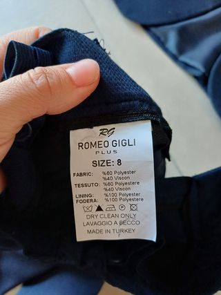 Completo bimbo romeo gigli 
