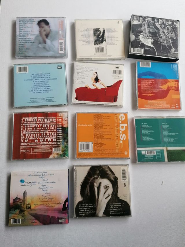 Lote 10 CDs Música Española