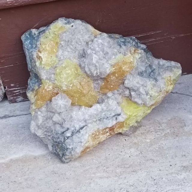 aragonite esagonale minerali