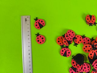 Coccinelle in gomma eva 🐞