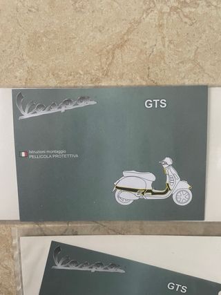 Pellicole Protettive Vespa GTS