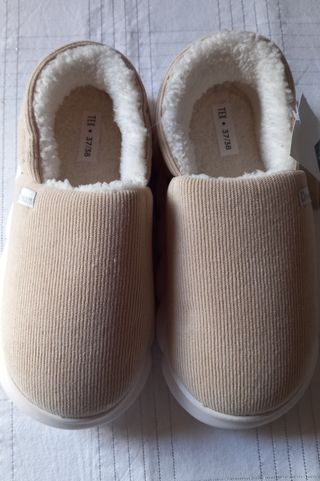 NUEVAS Zapatillas de hogar T 37-38