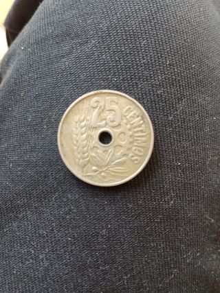 Republica Española 
Moneda antigua.