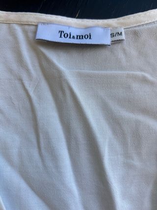 Top Toi&moi blanco roto - Talla S/M