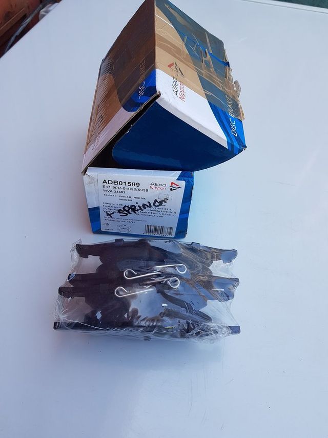 Pastillas de freno de disco