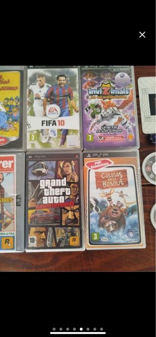 14 juegos para PSP