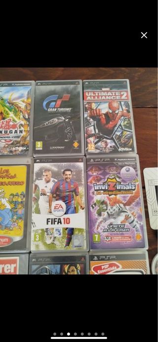 14 juegos para PSP