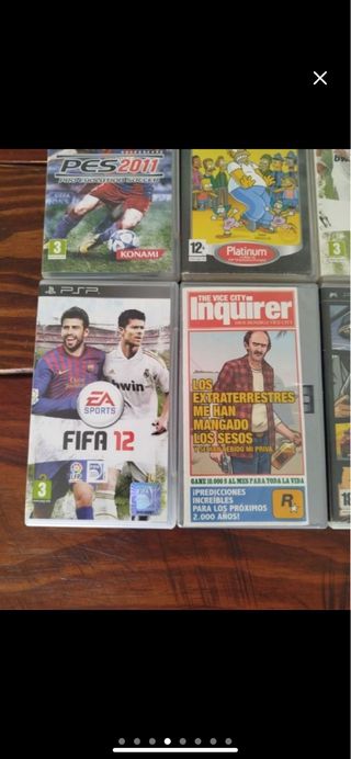 14 juegos para PSP
