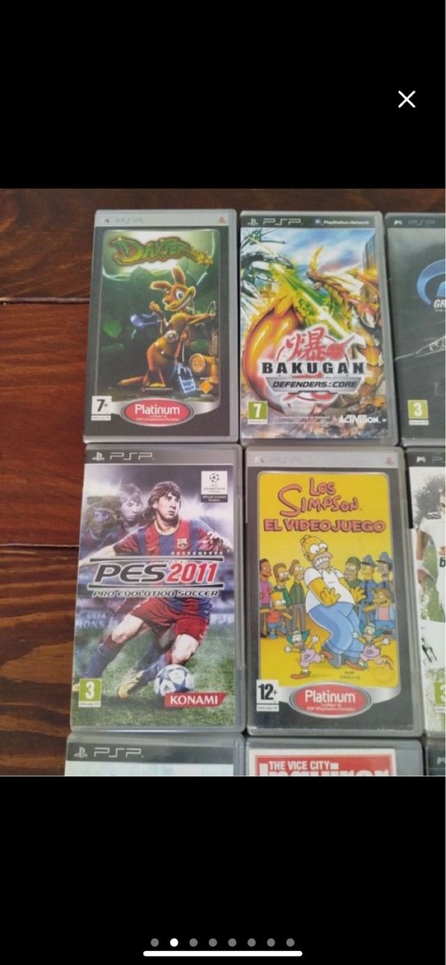14 juegos para PSP