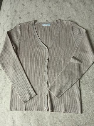 Cardigan donna scollo a V